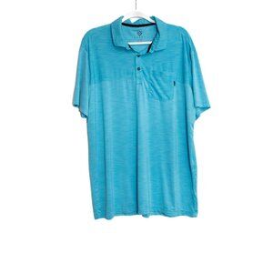 Veece Mens XX Large Blue Polo Shirt Short Sleeve Casual Wear